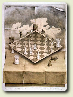 M.C. Escher - Schach